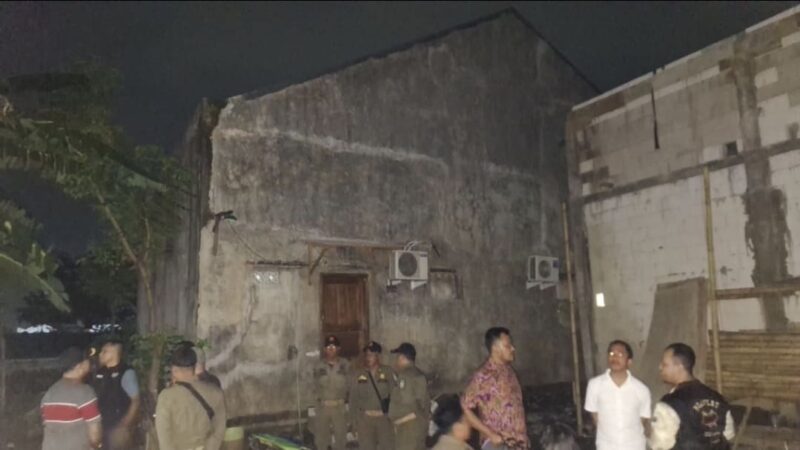 Tempat hiburan ilegal di taman maramis